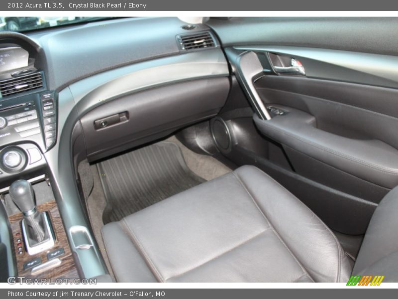 Crystal Black Pearl / Ebony 2012 Acura TL 3.5