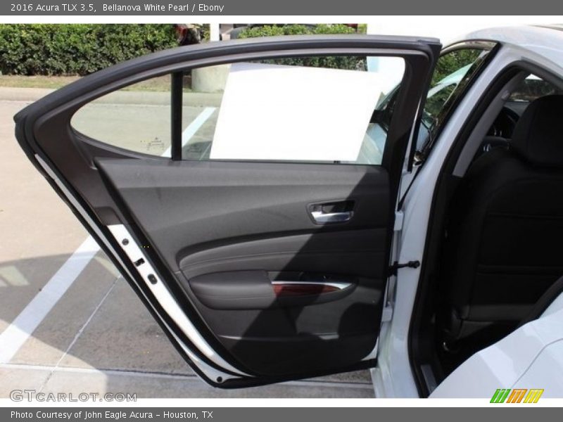 Bellanova White Pearl / Ebony 2016 Acura TLX 3.5