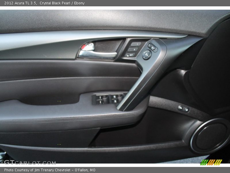 Crystal Black Pearl / Ebony 2012 Acura TL 3.5