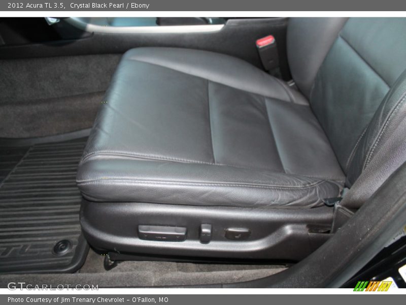 Crystal Black Pearl / Ebony 2012 Acura TL 3.5
