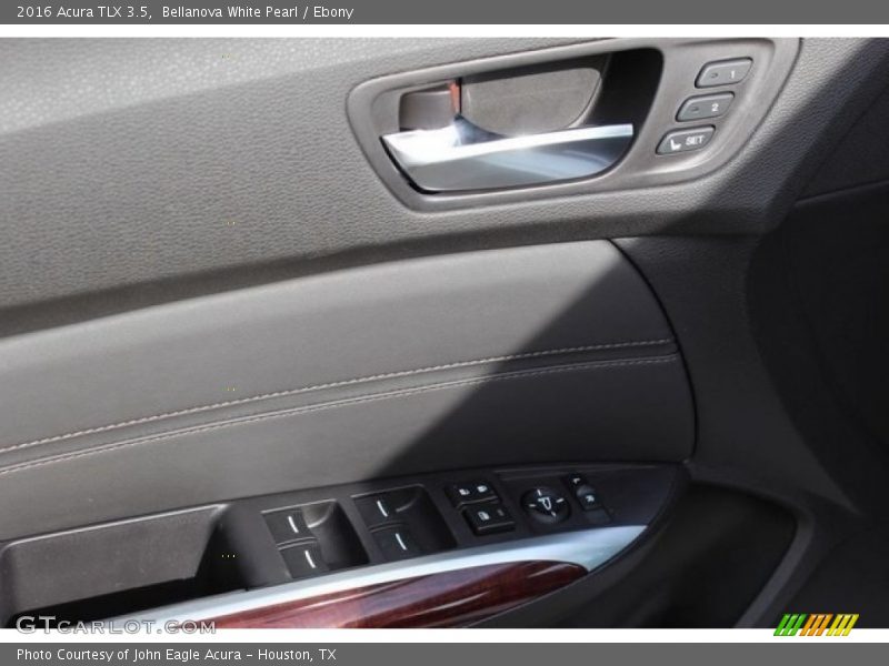 Bellanova White Pearl / Ebony 2016 Acura TLX 3.5