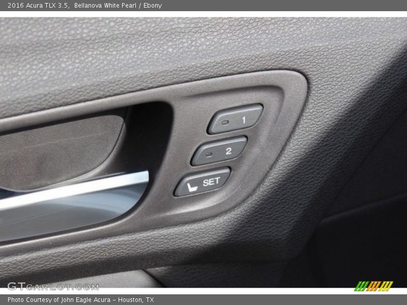 Bellanova White Pearl / Ebony 2016 Acura TLX 3.5