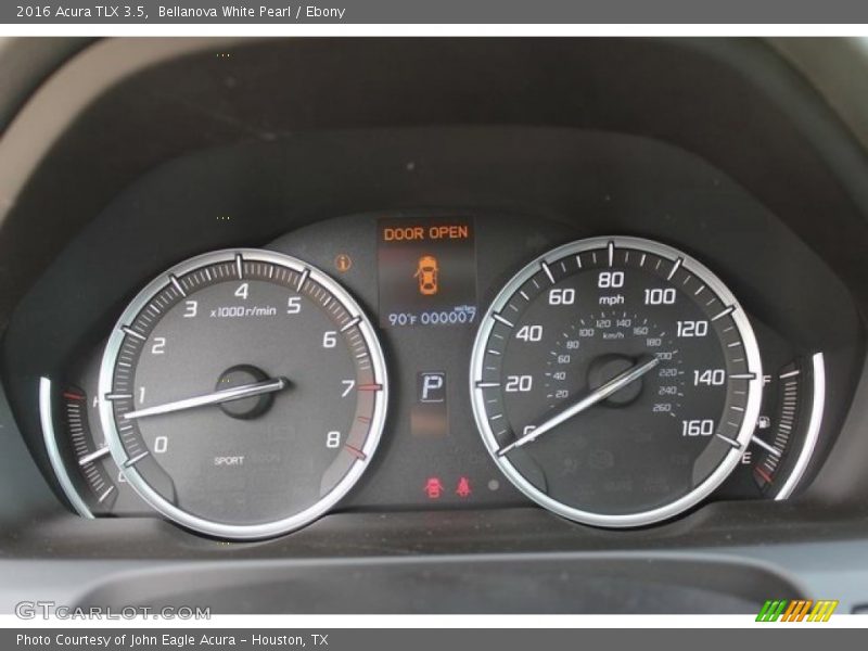 Bellanova White Pearl / Ebony 2016 Acura TLX 3.5