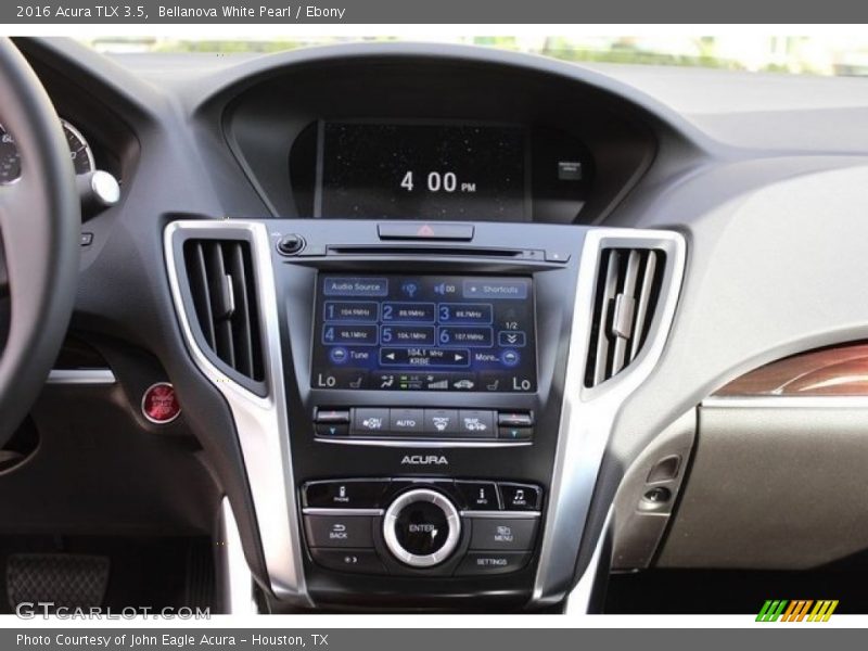 Bellanova White Pearl / Ebony 2016 Acura TLX 3.5