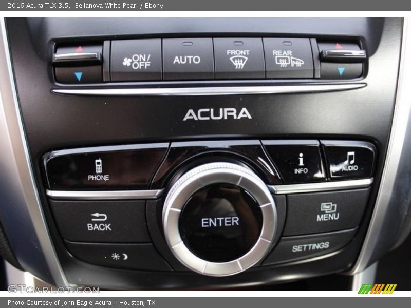 Bellanova White Pearl / Ebony 2016 Acura TLX 3.5