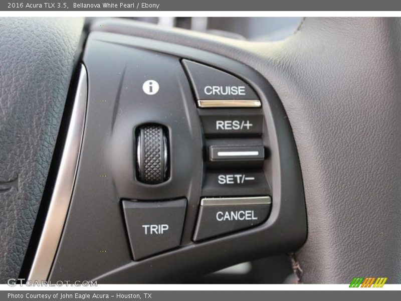 Bellanova White Pearl / Ebony 2016 Acura TLX 3.5