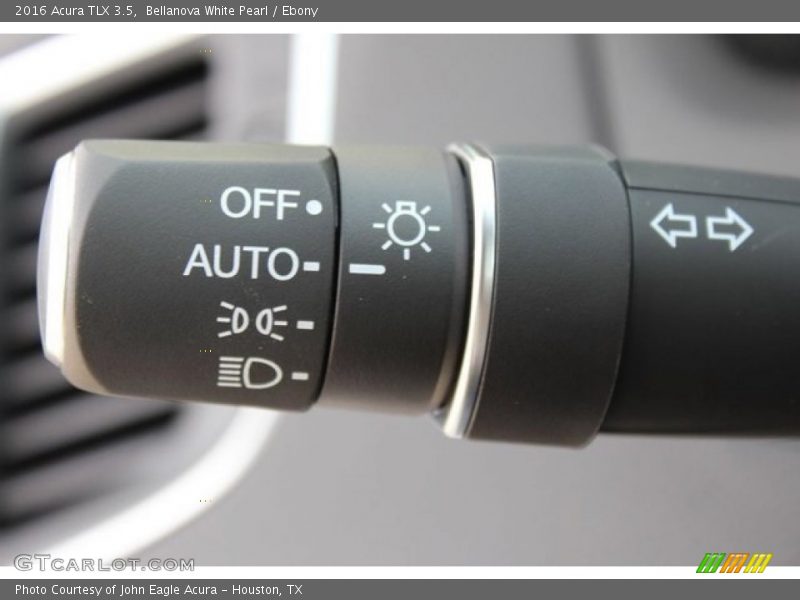Bellanova White Pearl / Ebony 2016 Acura TLX 3.5