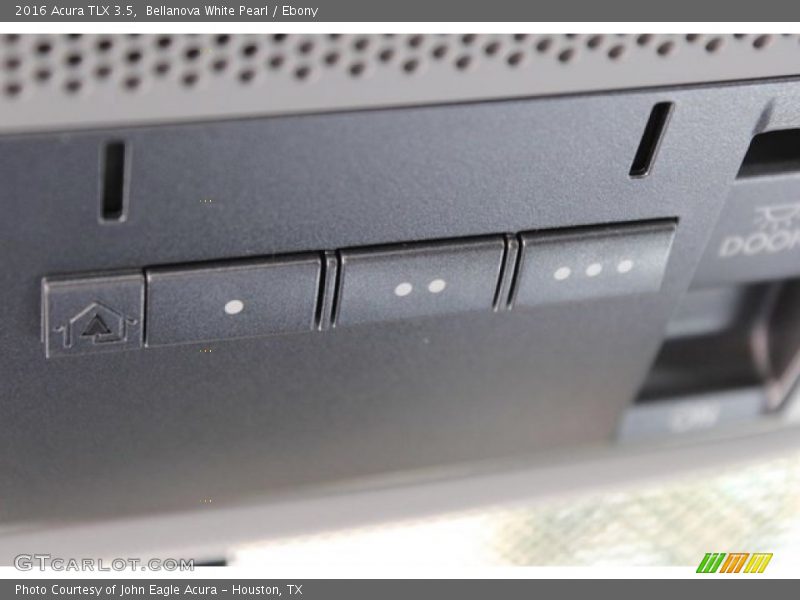 Bellanova White Pearl / Ebony 2016 Acura TLX 3.5