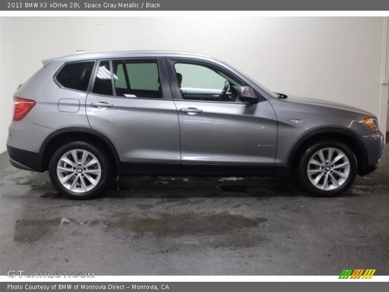 Space Gray Metallic / Black 2013 BMW X3 xDrive 28i