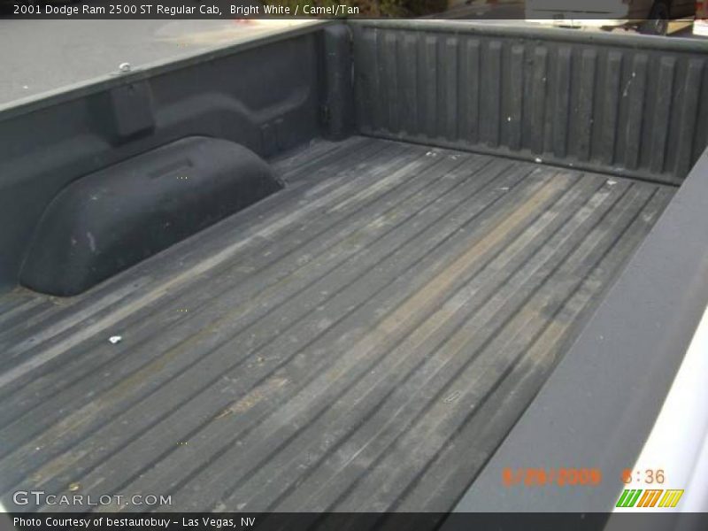 Bright White / Camel/Tan 2001 Dodge Ram 2500 ST Regular Cab