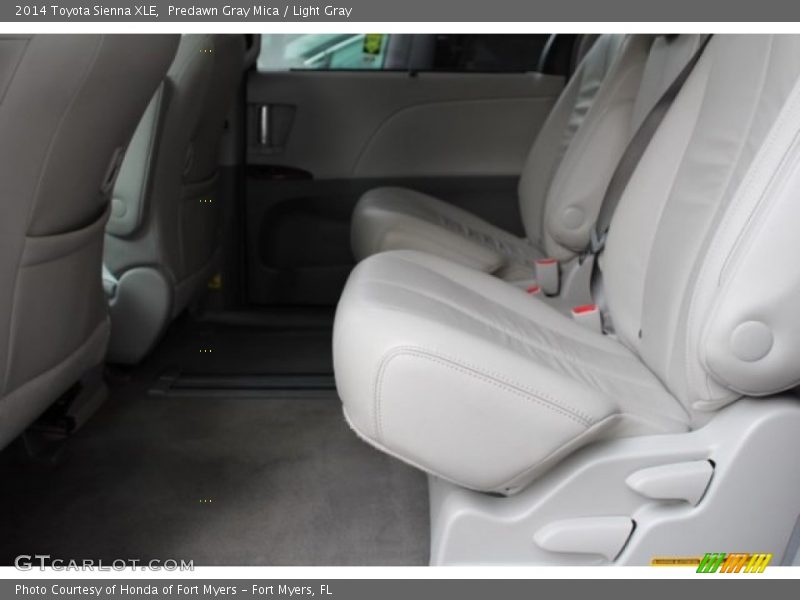 Predawn Gray Mica / Light Gray 2014 Toyota Sienna XLE