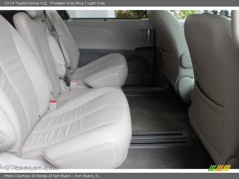 Predawn Gray Mica / Light Gray 2014 Toyota Sienna XLE