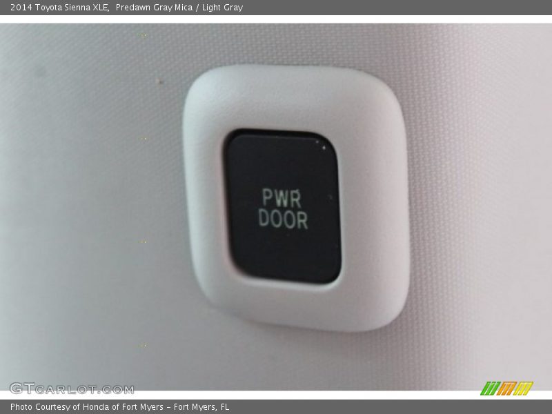 Predawn Gray Mica / Light Gray 2014 Toyota Sienna XLE