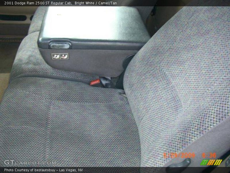 Bright White / Camel/Tan 2001 Dodge Ram 2500 ST Regular Cab