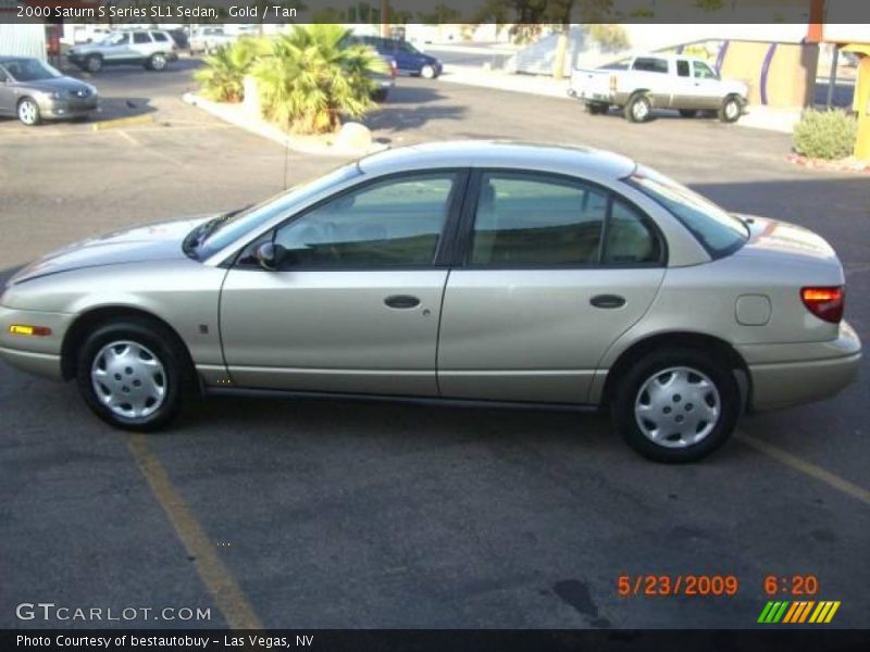 Gold / Tan 2000 Saturn S Series SL1 Sedan
