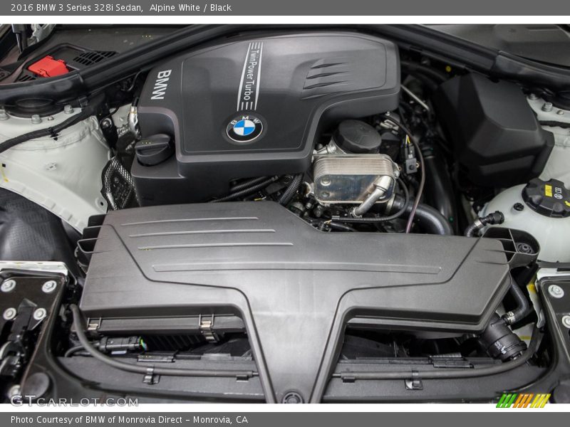 Alpine White / Black 2016 BMW 3 Series 328i Sedan