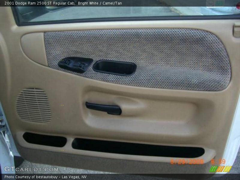 Bright White / Camel/Tan 2001 Dodge Ram 2500 ST Regular Cab