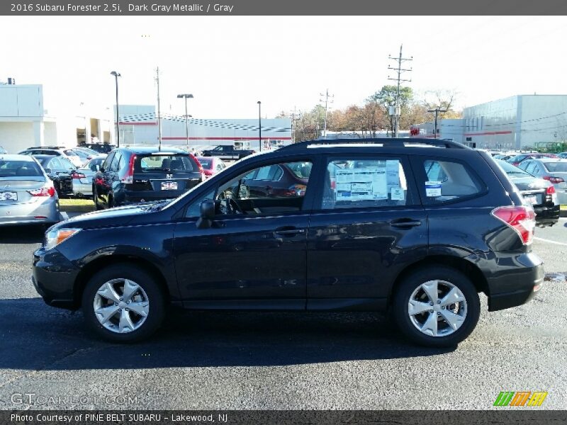 Dark Gray Metallic / Gray 2016 Subaru Forester 2.5i