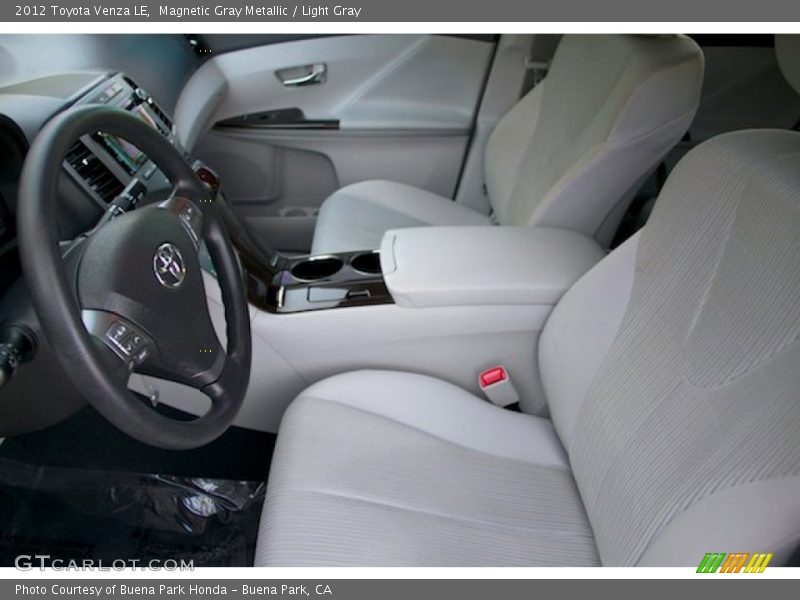 Magnetic Gray Metallic / Light Gray 2012 Toyota Venza LE