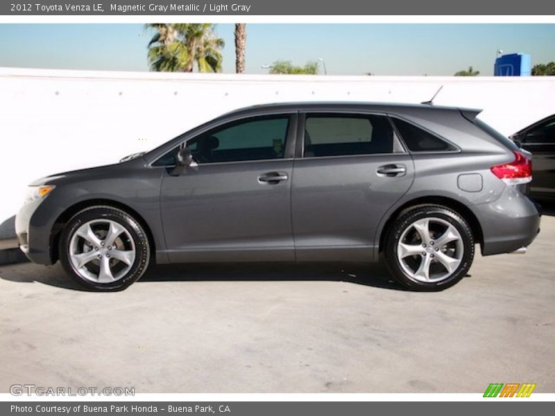 Magnetic Gray Metallic / Light Gray 2012 Toyota Venza LE