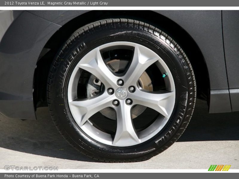 Magnetic Gray Metallic / Light Gray 2012 Toyota Venza LE