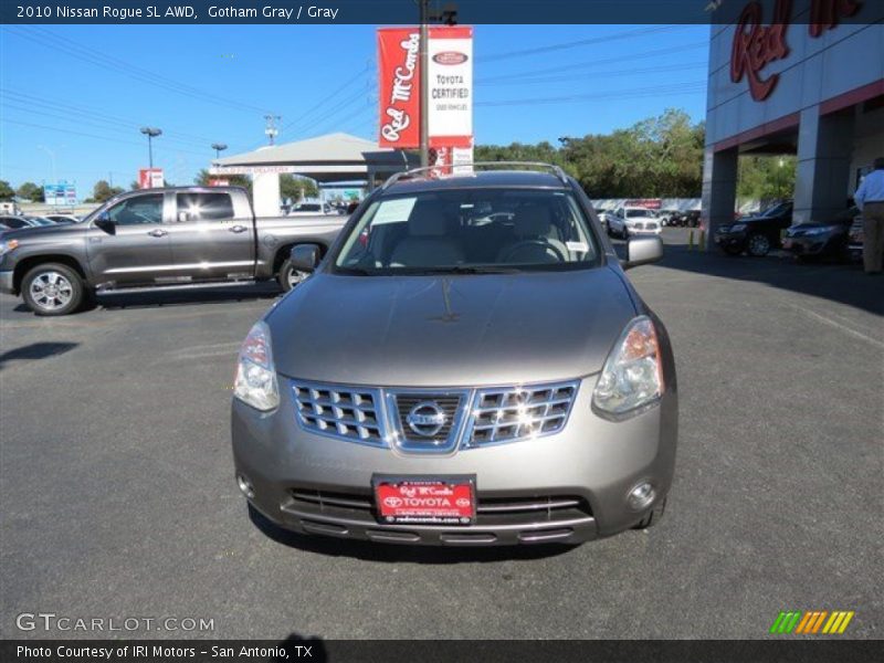 Gotham Gray / Gray 2010 Nissan Rogue SL AWD