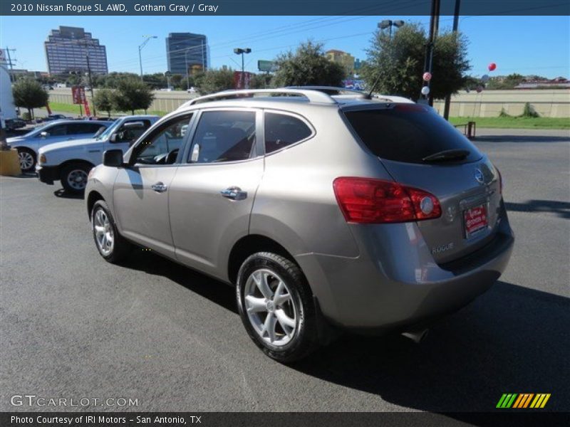 Gotham Gray / Gray 2010 Nissan Rogue SL AWD