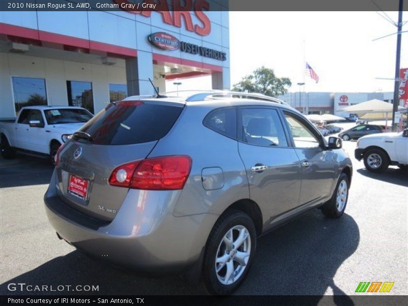 Gotham Gray / Gray 2010 Nissan Rogue SL AWD