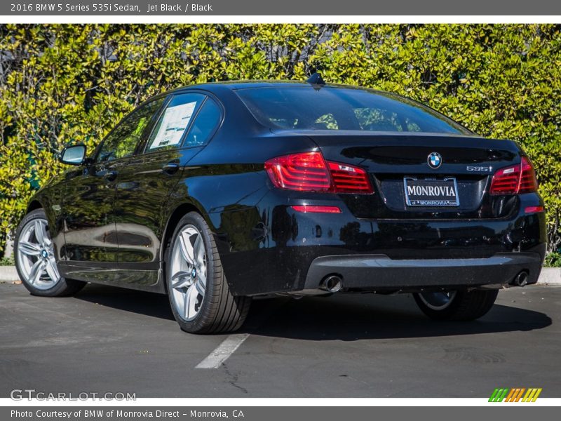 Jet Black / Black 2016 BMW 5 Series 535i Sedan