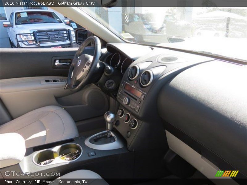 Gotham Gray / Gray 2010 Nissan Rogue SL AWD