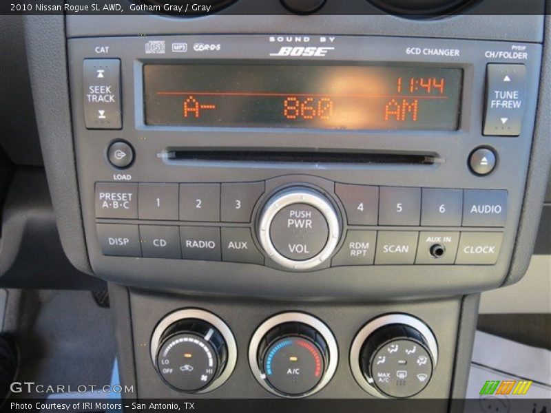 Gotham Gray / Gray 2010 Nissan Rogue SL AWD
