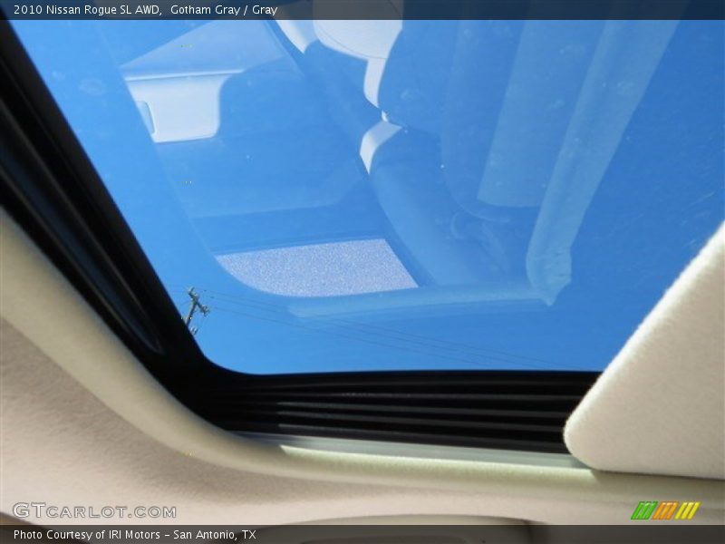 Gotham Gray / Gray 2010 Nissan Rogue SL AWD