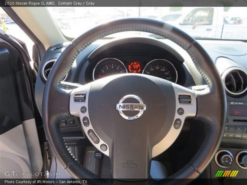 Gotham Gray / Gray 2010 Nissan Rogue SL AWD