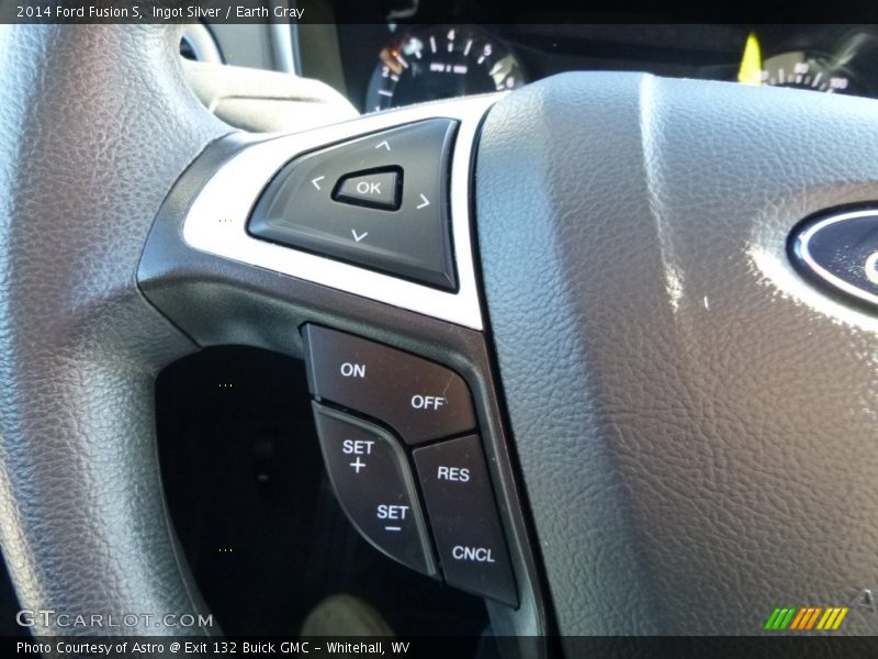 Ingot Silver / Earth Gray 2014 Ford Fusion S