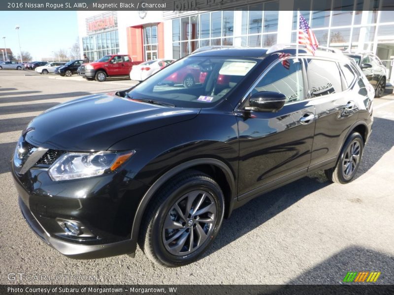 Magnetic Black / Charcoal 2016 Nissan Rogue SL AWD