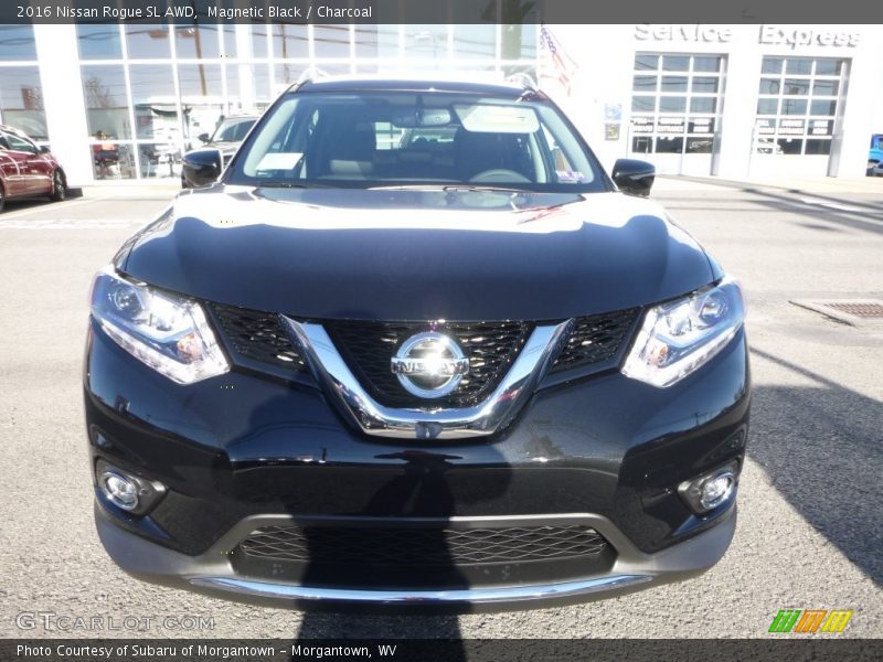 Magnetic Black / Charcoal 2016 Nissan Rogue SL AWD