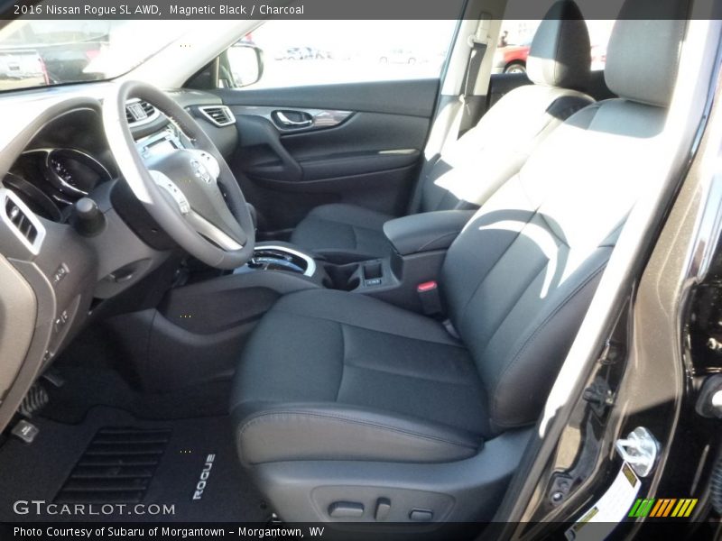 Magnetic Black / Charcoal 2016 Nissan Rogue SL AWD
