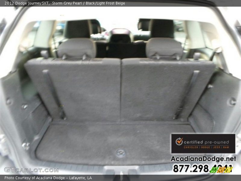 Storm Grey Pearl / Black/Light Frost Beige 2012 Dodge Journey SXT