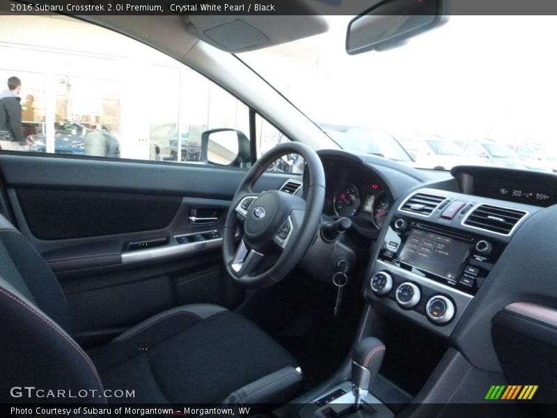 Crystal White Pearl / Black 2016 Subaru Crosstrek 2.0i Premium