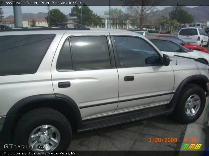 Desert Dune Metallic / Oak 1999 Toyota 4Runner