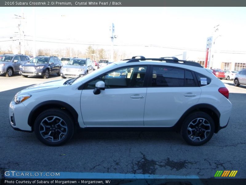 Crystal White Pearl / Black 2016 Subaru Crosstrek 2.0i Premium