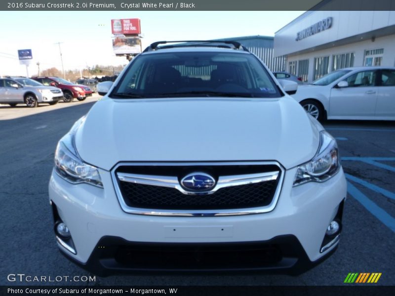 Crystal White Pearl / Black 2016 Subaru Crosstrek 2.0i Premium