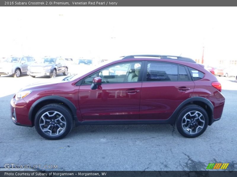 Venetian Red Pearl / Ivory 2016 Subaru Crosstrek 2.0i Premium