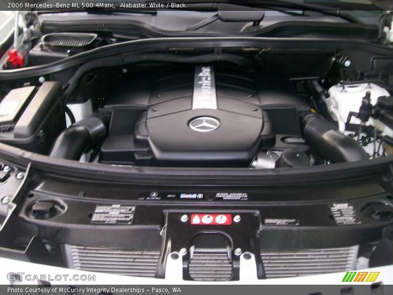 Alabaster White / Black 2006 Mercedes-Benz ML 500 4Matic