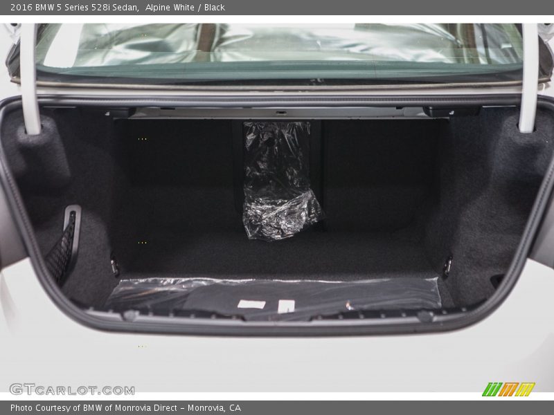 Alpine White / Black 2016 BMW 5 Series 528i Sedan