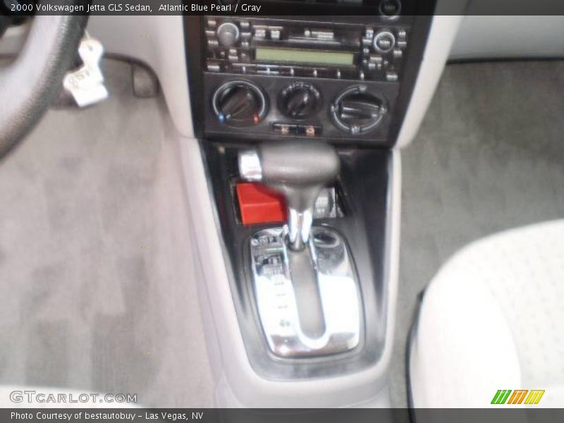 Atlantic Blue Pearl / Gray 2000 Volkswagen Jetta GLS Sedan