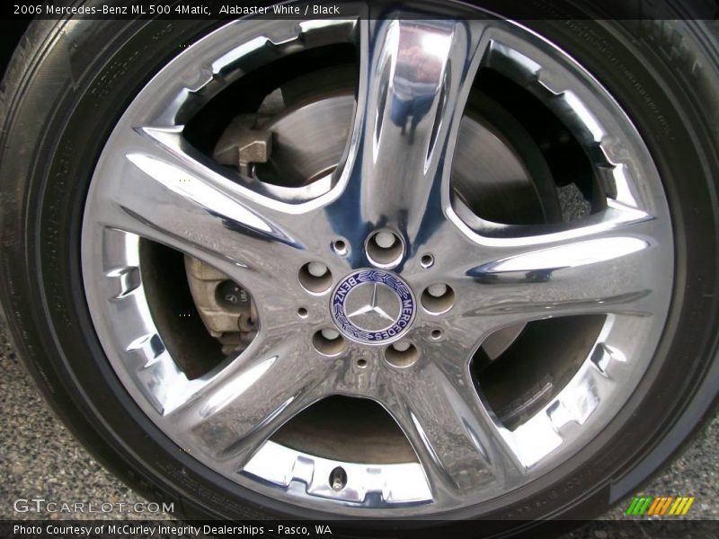 Alabaster White / Black 2006 Mercedes-Benz ML 500 4Matic