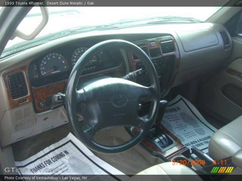Desert Dune Metallic / Oak 1999 Toyota 4Runner