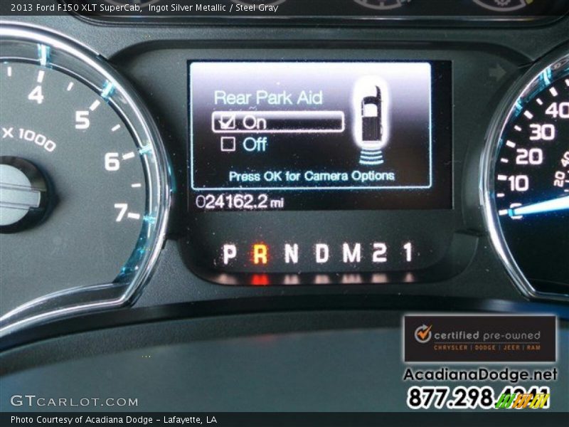 Ingot Silver Metallic / Steel Gray 2013 Ford F150 XLT SuperCab