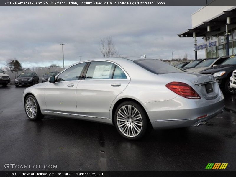  2016 S 550 4Matic Sedan Iridium Silver Metallic